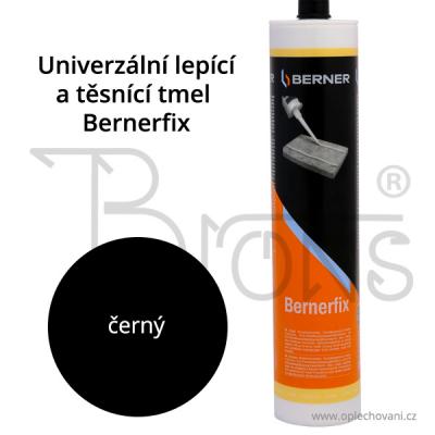 Univerzální lepicí a těsnící tmel Bernerfix černý