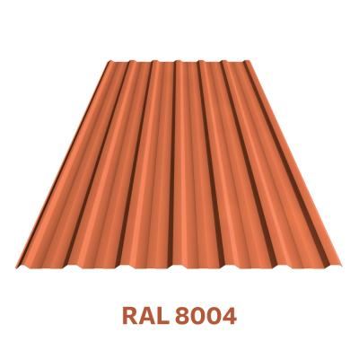 Trapézový plech ST18/1120 - cihlově červený RAL 8004